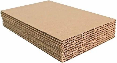 Corrugated Pad 14.5X14.5 IN Kraft 200C Ref Design Die Cut 1/Each
