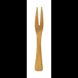 Tasting Fork 3.5 IN Bamboo Natural 50 Count/Pack 10 Packs/Case 500 Count/Case