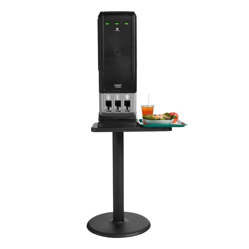Dixie® Ultra SmartStock® Cutlery Dispenser Display Stand Black Carousel 1-Piece 1/Case