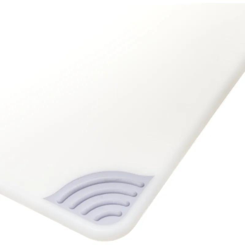 San Jamar Cutting Board 15X20X0.5 IN White 1/Each