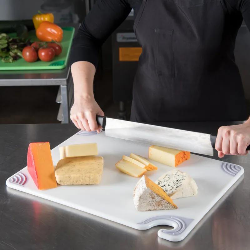 San Jamar Cutting Board 15X20X0.5 IN White 1/Each