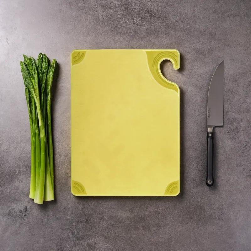Cutting Board 15X20X0.5 IN Yellow 1/Each