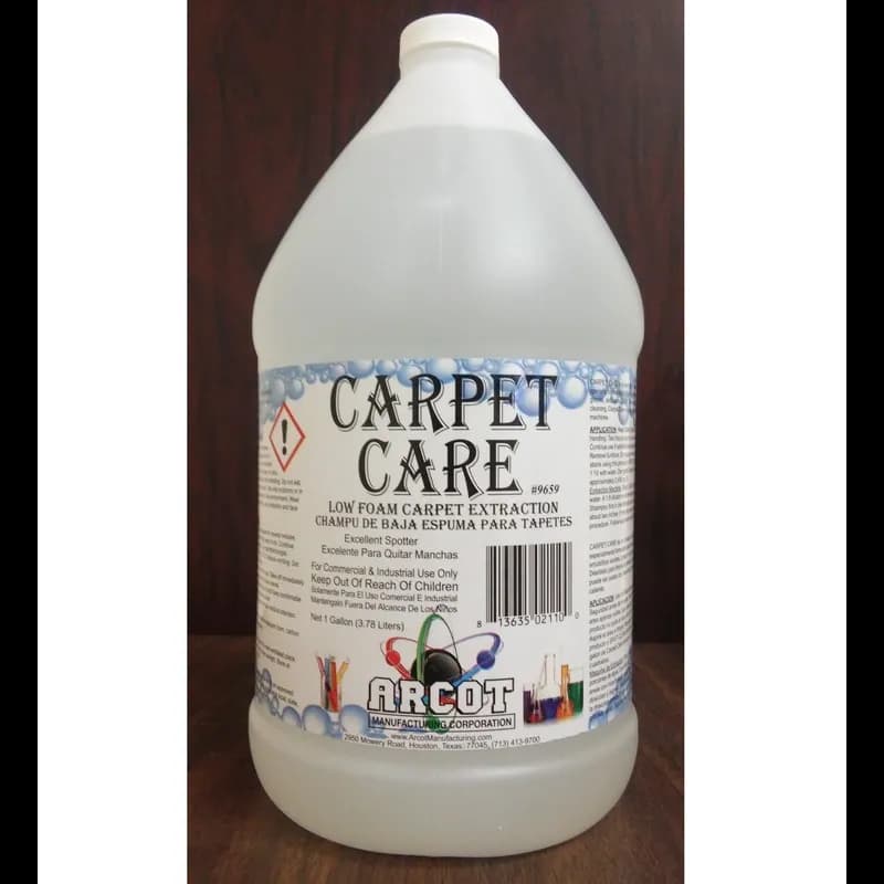 Carpet Extraction Cleaner 1 GAL Low Foam Concentrate 4/Case