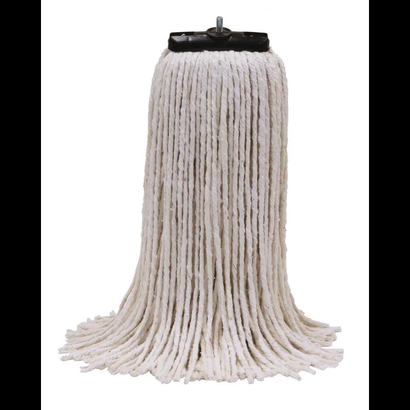 MaxiCotton™ Mop Head 16.5X6X1 IN White Cotton 4PLY Screw On 1/Case