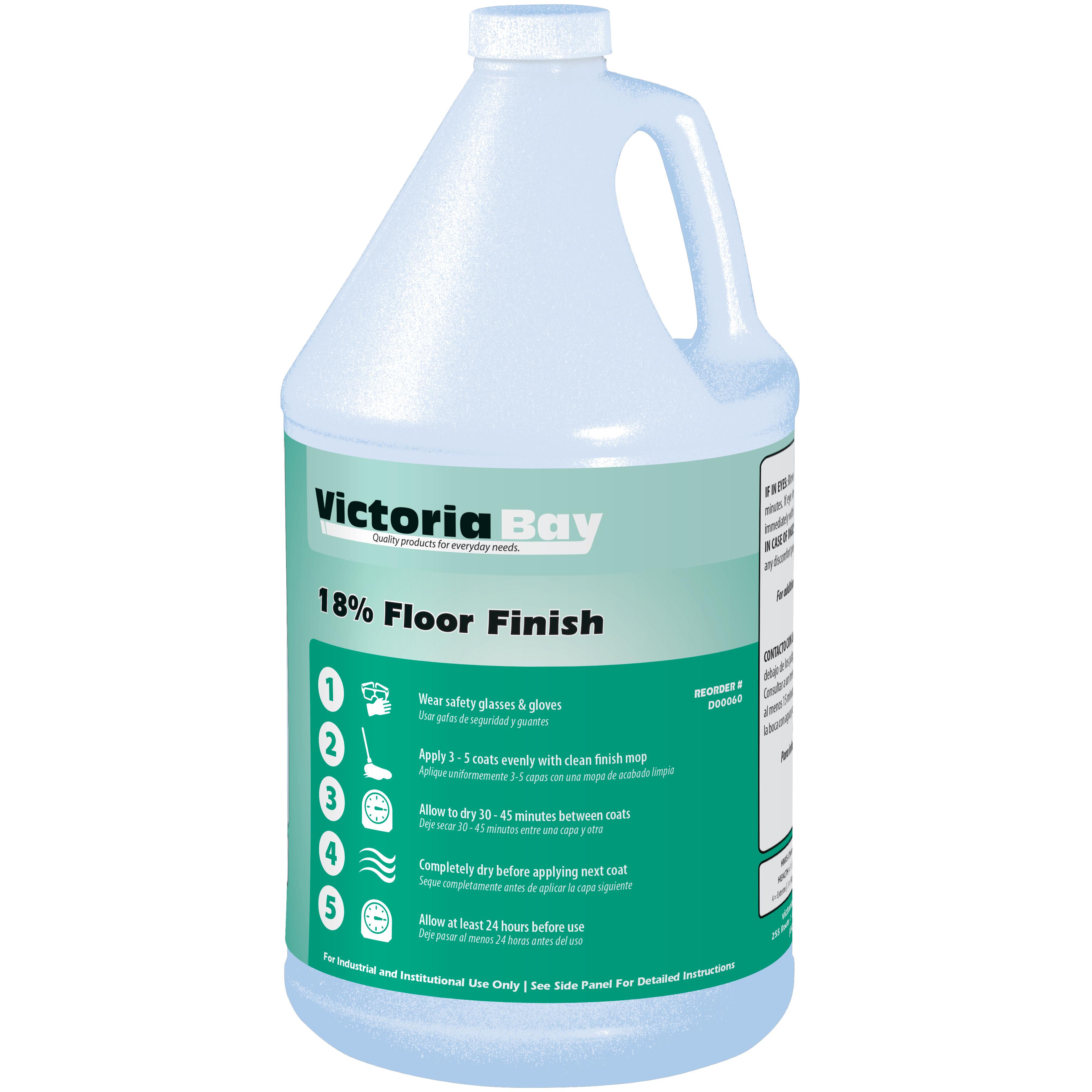 Victoria Bay Floor Finish 1 GAL 18% Solids 4/Case