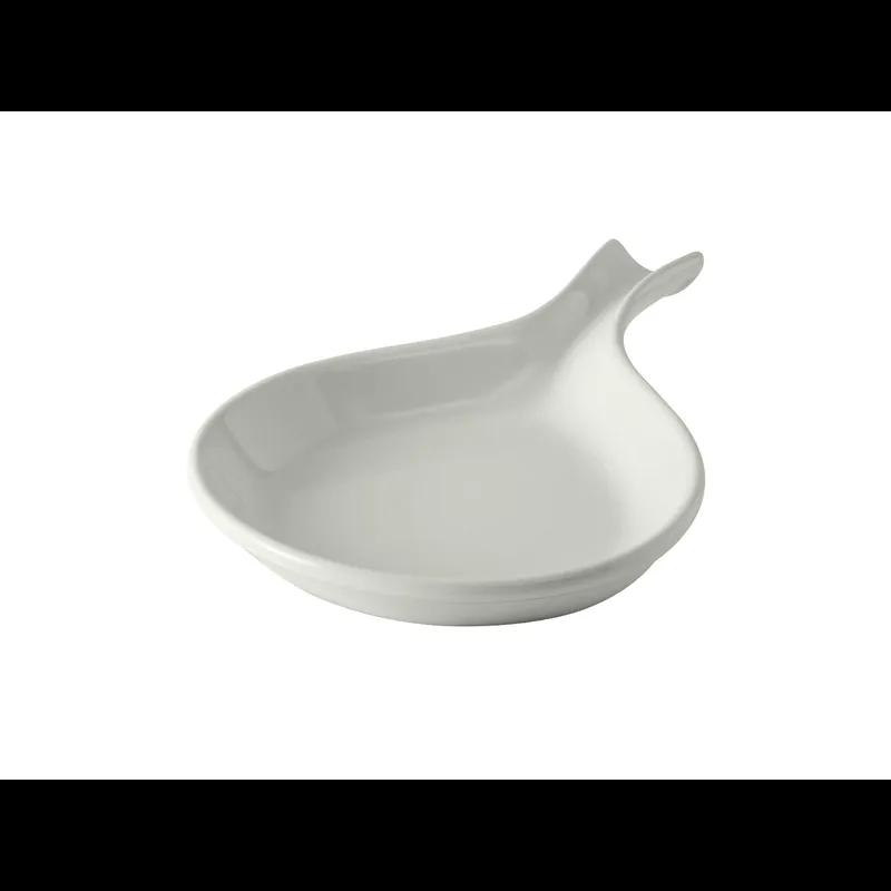 Fry Pan Server 11.375 IN 18 OZ China White Fully Vitrified Oven Safe Dishwasher Safe Microwave Oven Safe 12/Case