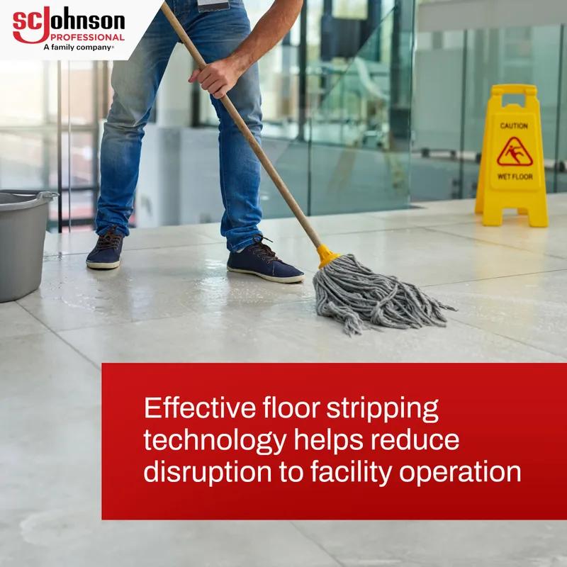 SC Johnson Professional® Unscented Floor Stripper 2 GAL Concentrate Non-Ammoniated Non-Butyl 1/Case