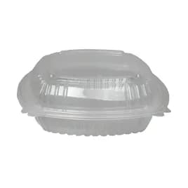 Victoria Bay Take-Out Container Hinged 8X8X2.5 IN PP Clear Square 180/Case