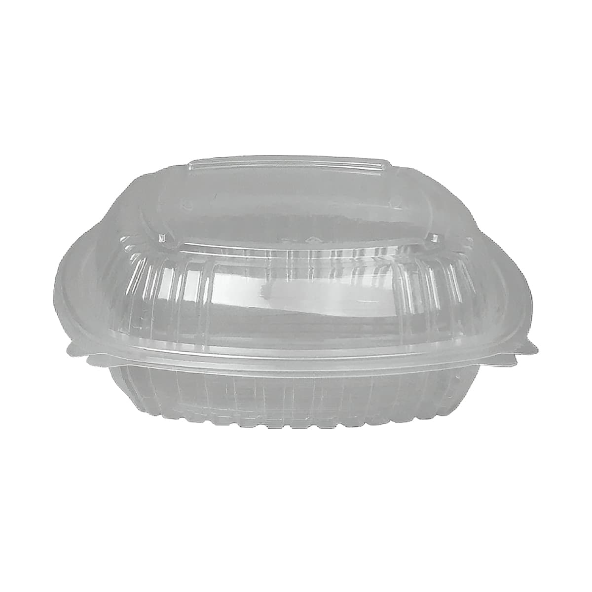 Victoria Bay Take-Out Container Hinged 8X8X2.5 IN PP Clear Square 180/Case