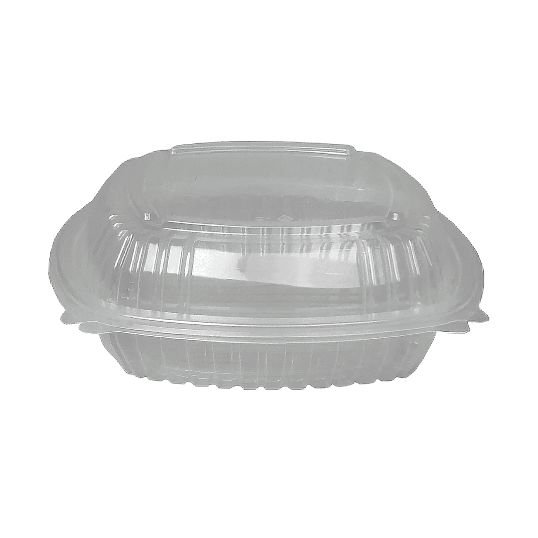 Victoria Bay Take-Out Container Hinged 8X8X2.5 IN PP Clear Square 180/Case