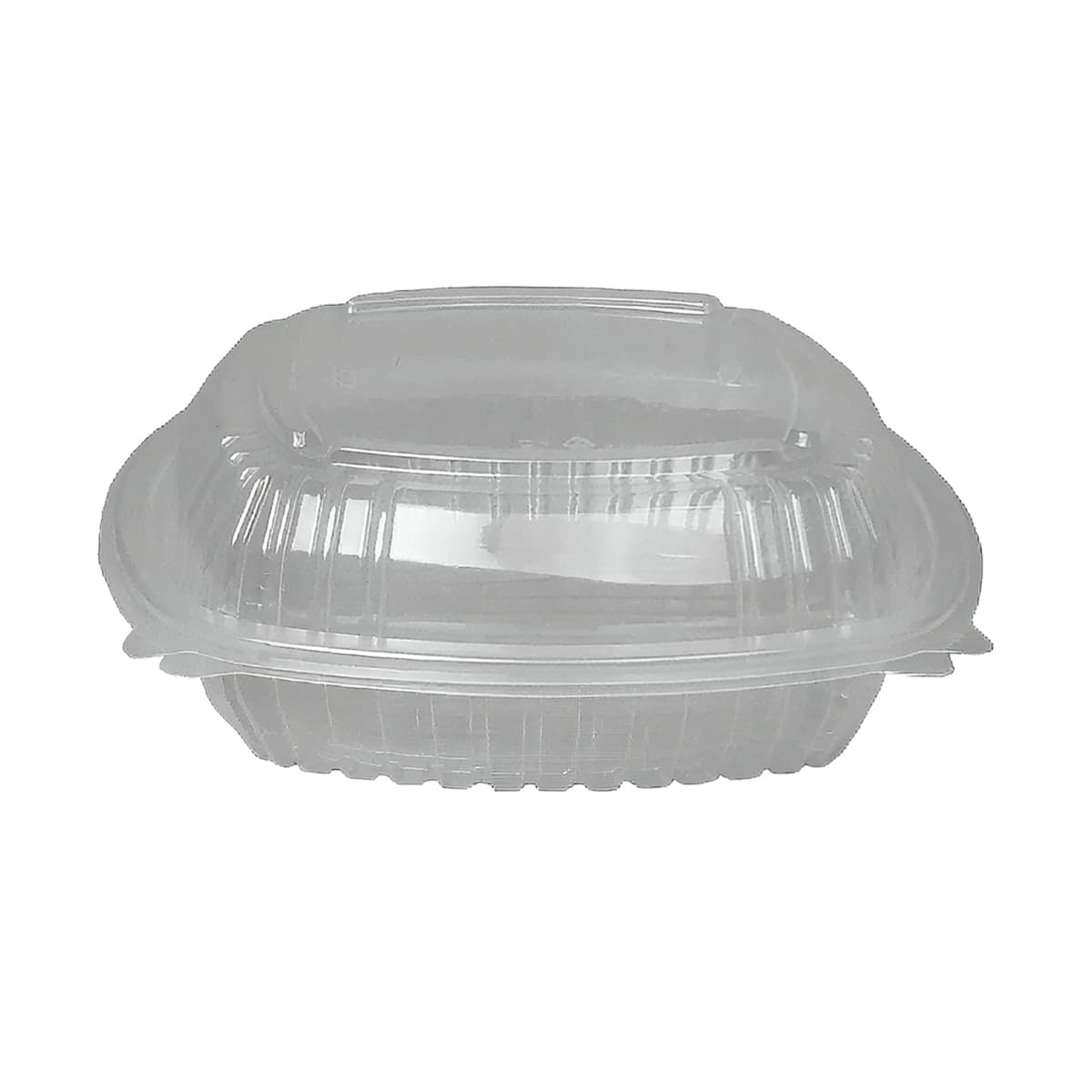 Victoria Bay Take-Out Container Hinged 9X9X2.5 IN PP Clear Square 180/Case