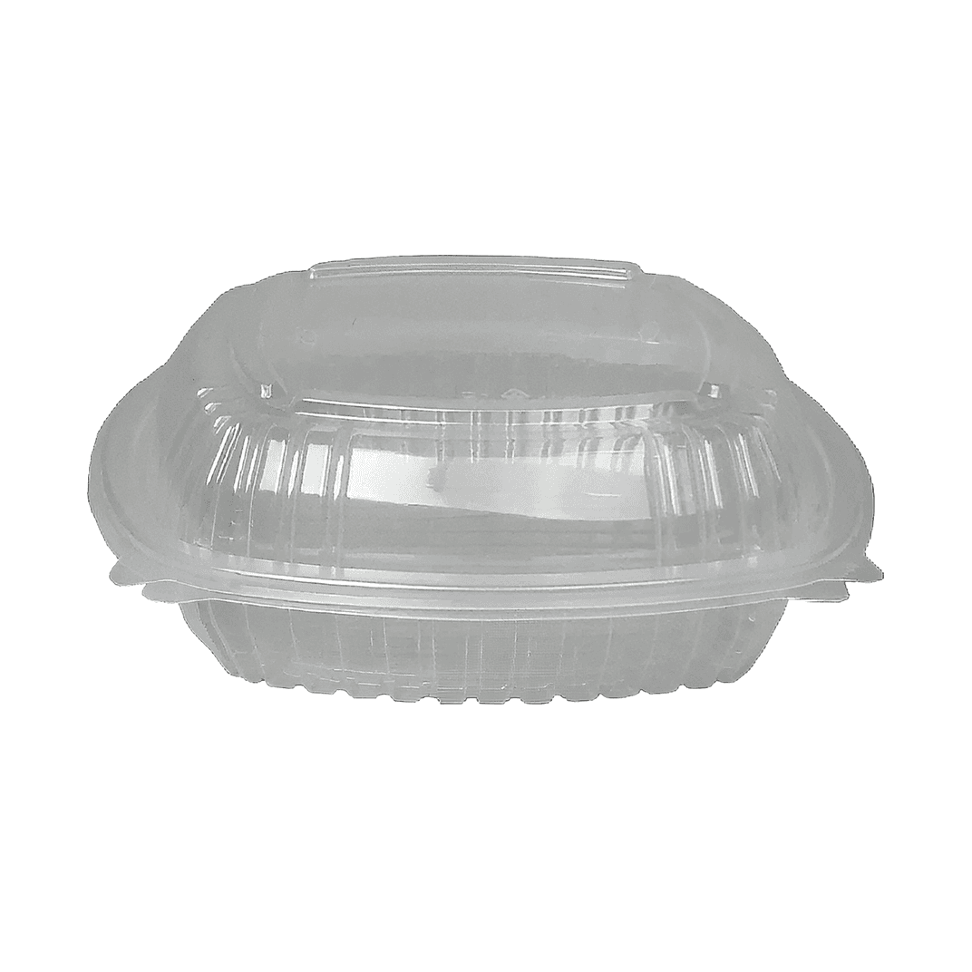 Victoria Bay Take-Out Container Hinged 9X9X2.5 IN PP Clear Square 180/Case
