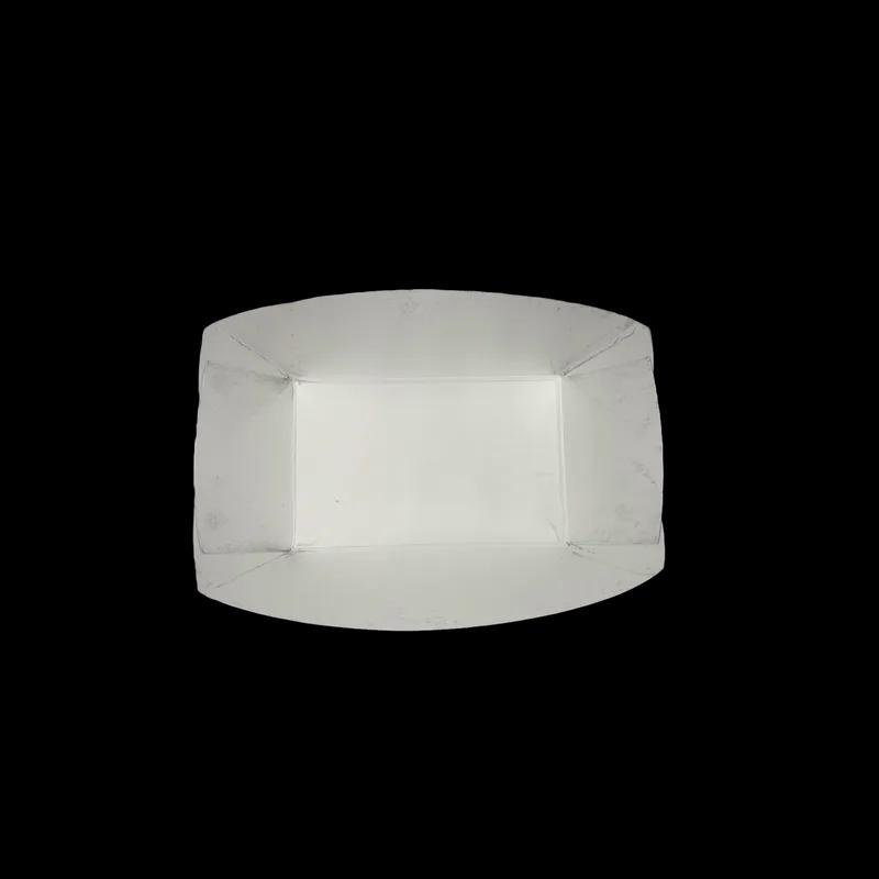 Food Tray 3 LB Paper Black Rectangle 500/Case