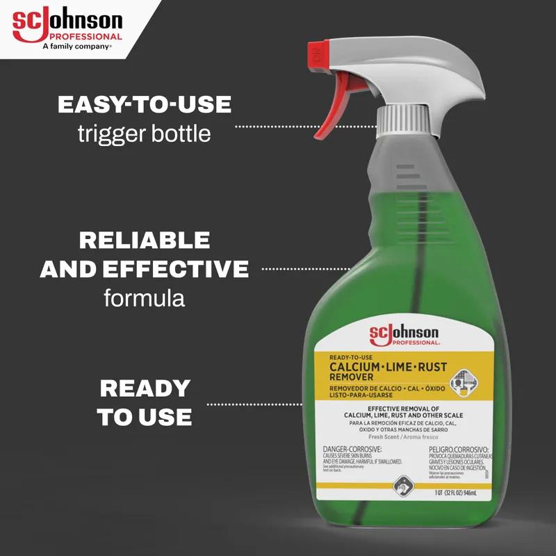 SC Johnson Professional® Calcium, Lime & Rust Remover 32 FLOZ Spray Ready to Use 12/Case