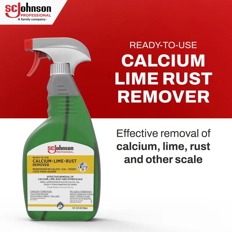 SC Johnson Professional® Calcium, Lime & Rust Remover 32 FLOZ Spray Ready to Use 12/Case