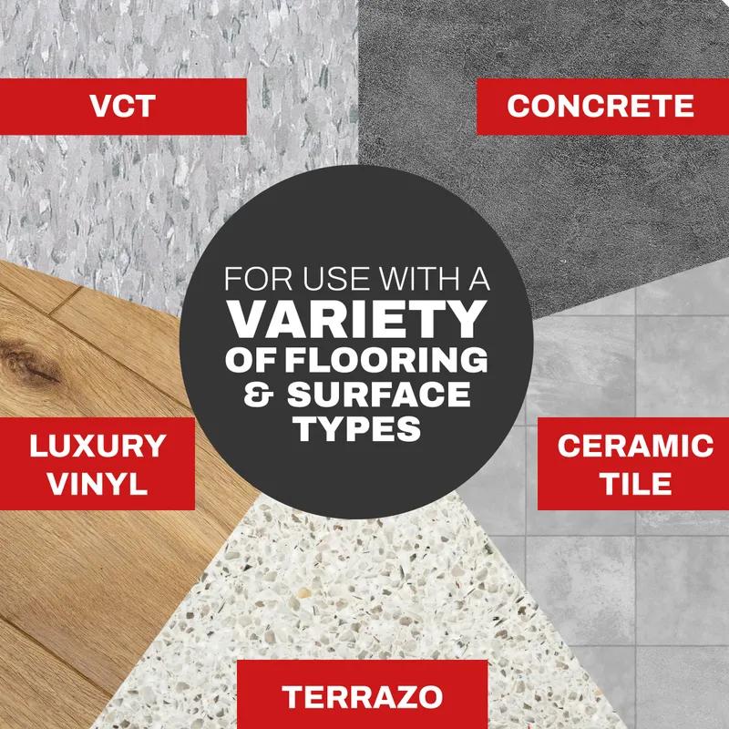 TruFill Fresh Scent Floor Cleaner 2 L Heavy Duty Daily Neutral Concentrate With Bottle & Trigger Refill 2/Case