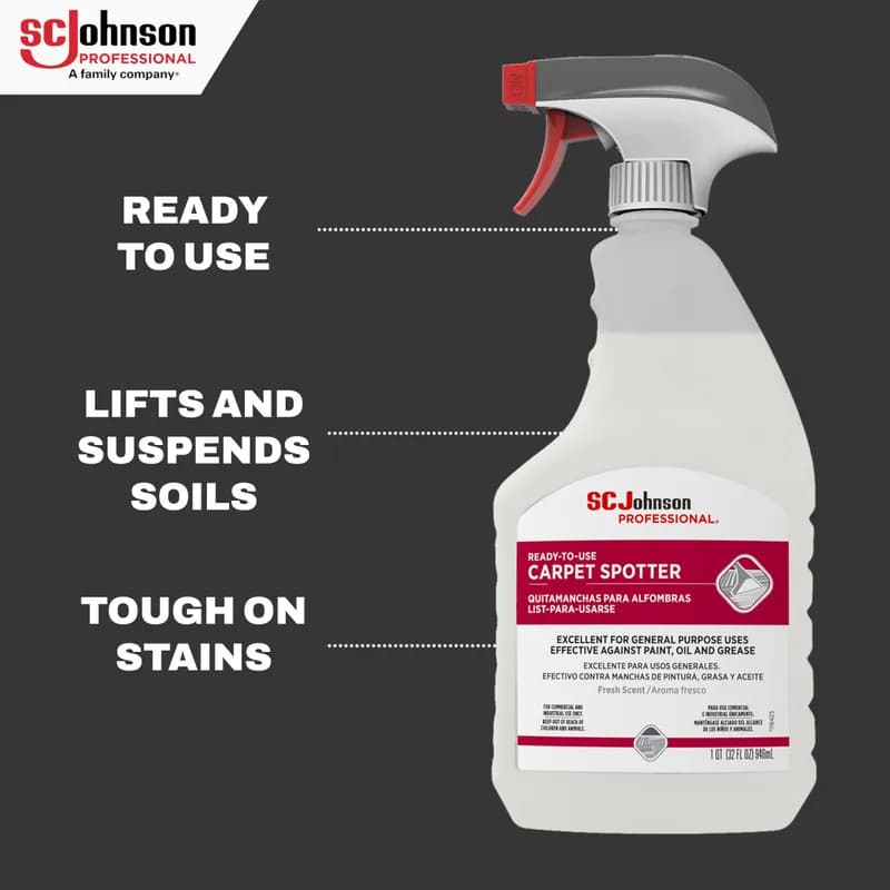SC Johnson Professional® Fresh Scent Spot Remover 32 FLOZ RTU 6/Case