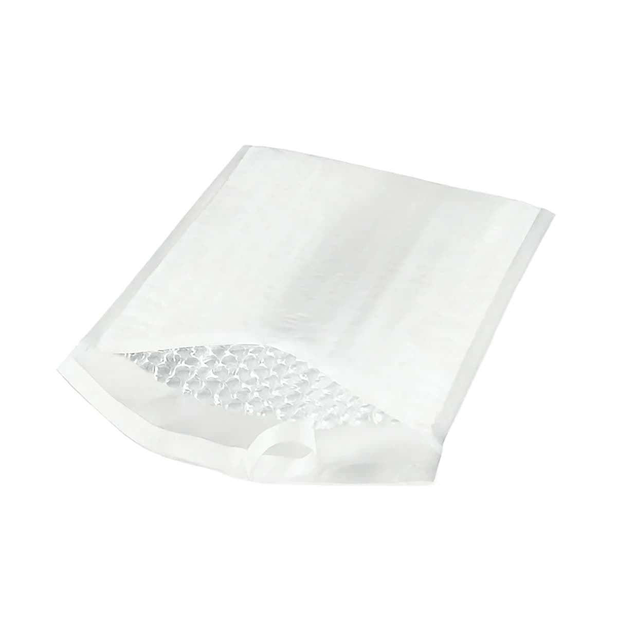 Bubble Bag 8X11.5 IN Clear Plastic Lip & Tape 350/Case