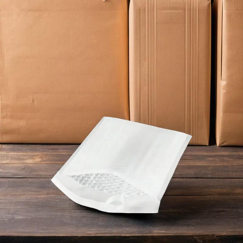 Bubble Bag 8X11.5 IN Clear Plastic Lip & Tape 350/Case