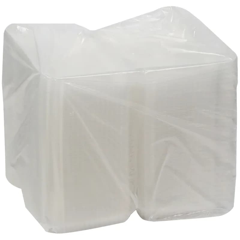 Take-Out Container Hinged With Dome Lid 9.25X6.25X2 IN OPS Clear Rectangle 200/Case