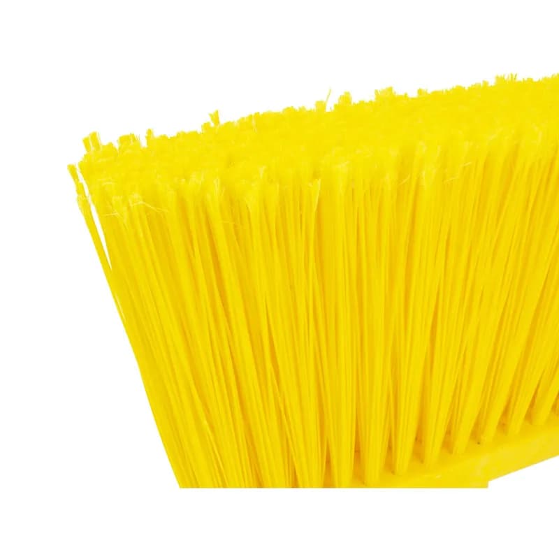 OmniFit™ Broom Head 8X12X2 IN Yellow Flagged Angled Threaded Color Coded 1/Each