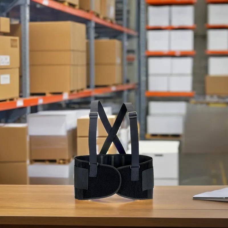 Valeo® Back Support Belt Large (LG) 9 IN Heavy Duty With Elastic Bag 1/Each