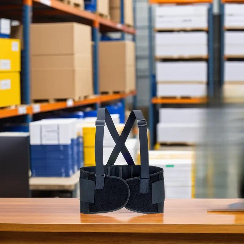 Valeo® Back Support Belt Large (LG) 9 IN Heavy Duty With Elastic Bag 1/Each