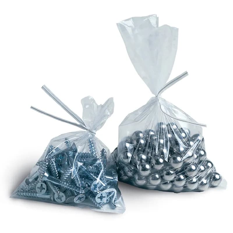 Bag 13X17 IN Low-Density Polyethylene (LDPE) 1MIL Clear With Open Ended Closure Flat 1000/Case