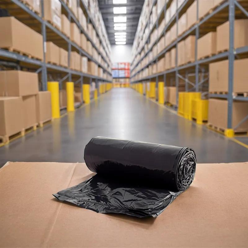 Can Liner 23X17X46 IN Black 1.5MIL 200/Case