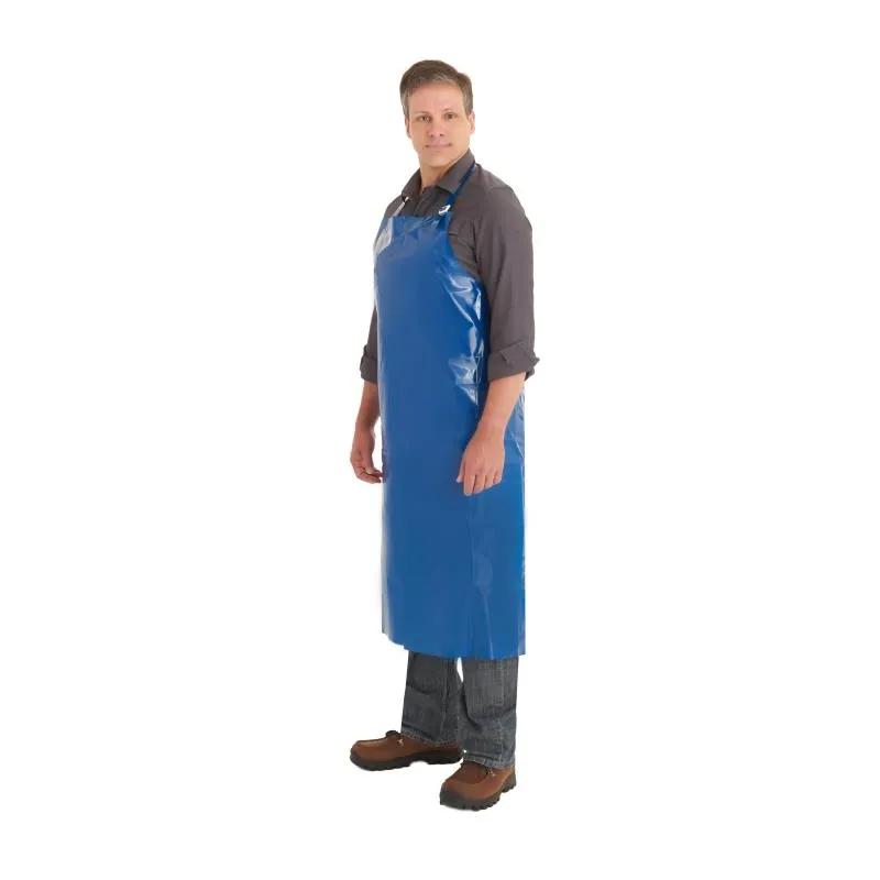 AlphaTec® Endurosaf Apron 35X45 IN Blue 8MIL 24 Count/Case