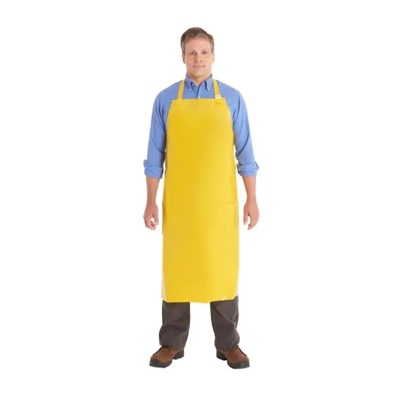 AlphaTec® Endurosaf Apron 35X45 IN Yellow 8MIL 24 Count/Case