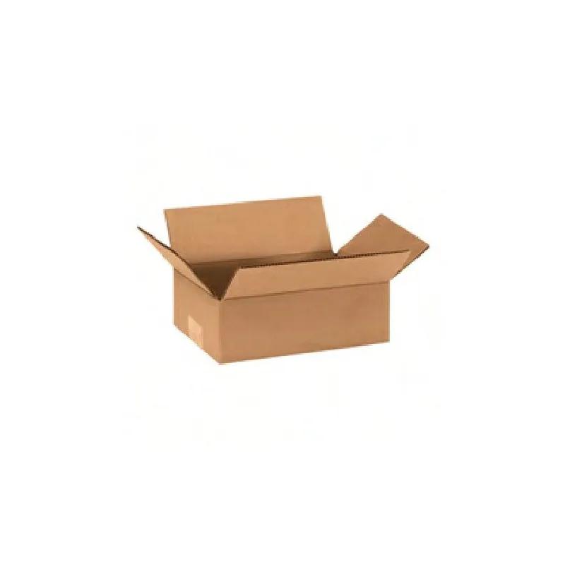 Carton 10X6X3 IN Kraft Corrugated Cardboard C-Flute 32ECT Glued 1/Each