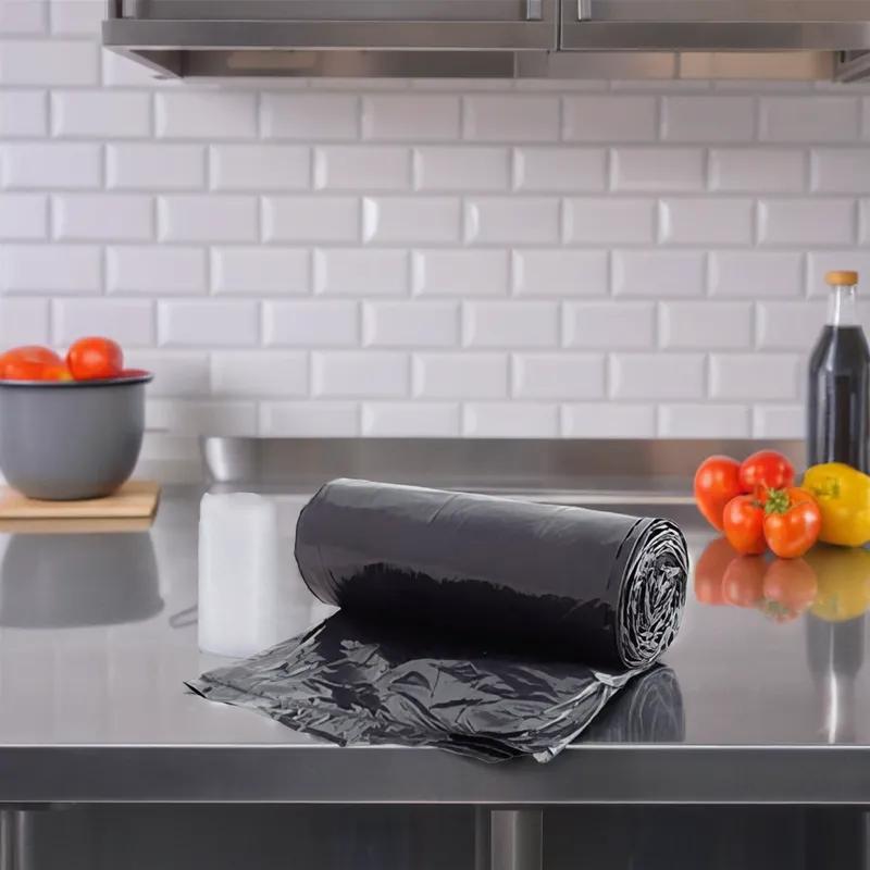 Can Liner 38X60 IN Black LDPE 1.5MIL 100/Case