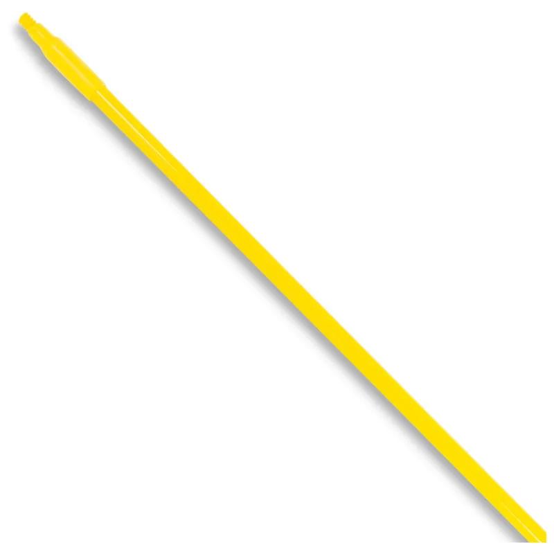 Sparta® Pole 1X60X1 IN Yellow Fiberglass Threaded Color Coded 1/Each