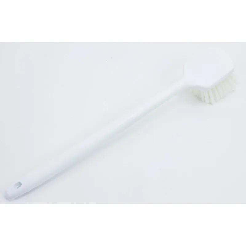 Scrub Brush 20X3X2.75 IN White Long Handle 1/Each