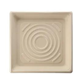 Serving Tray 10.25X10.25X1.2 IN Sugarcane Tan Square 100 Count/Bag 2 Bags/Case