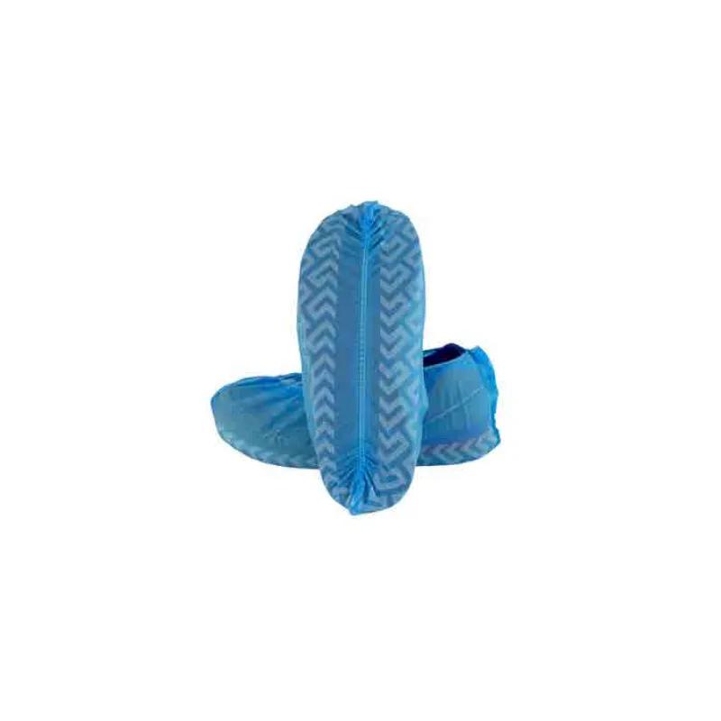 Safety Zone® Shoe Cover Extra Large (XL) Sizes 9-14 Blue PP Disposable With Tread Machine Made Elastic 300/Case