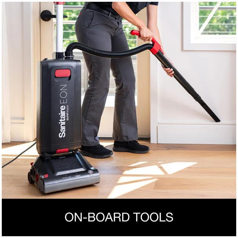 Sanitaire® QuietClean® EON® Upright Vacuum Bag 11.5X30X15 IN 4.1 QT 12IN 10 amp With 40FT Cord HEPA Filter 1/Each