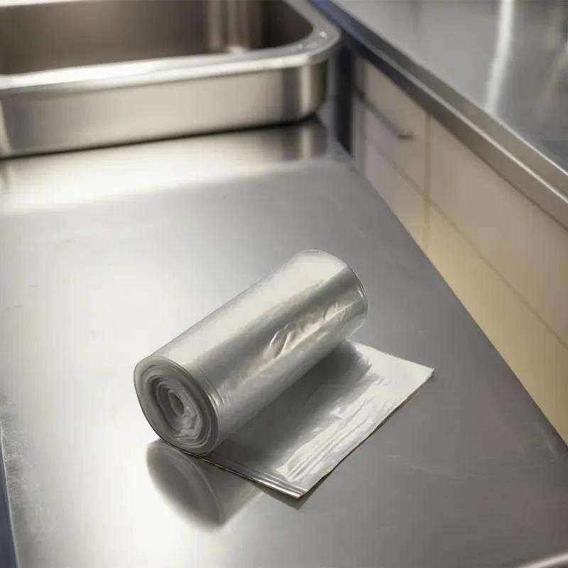 Can Liner 24X33 IN Clear 6MIC Coreless 1000/Case