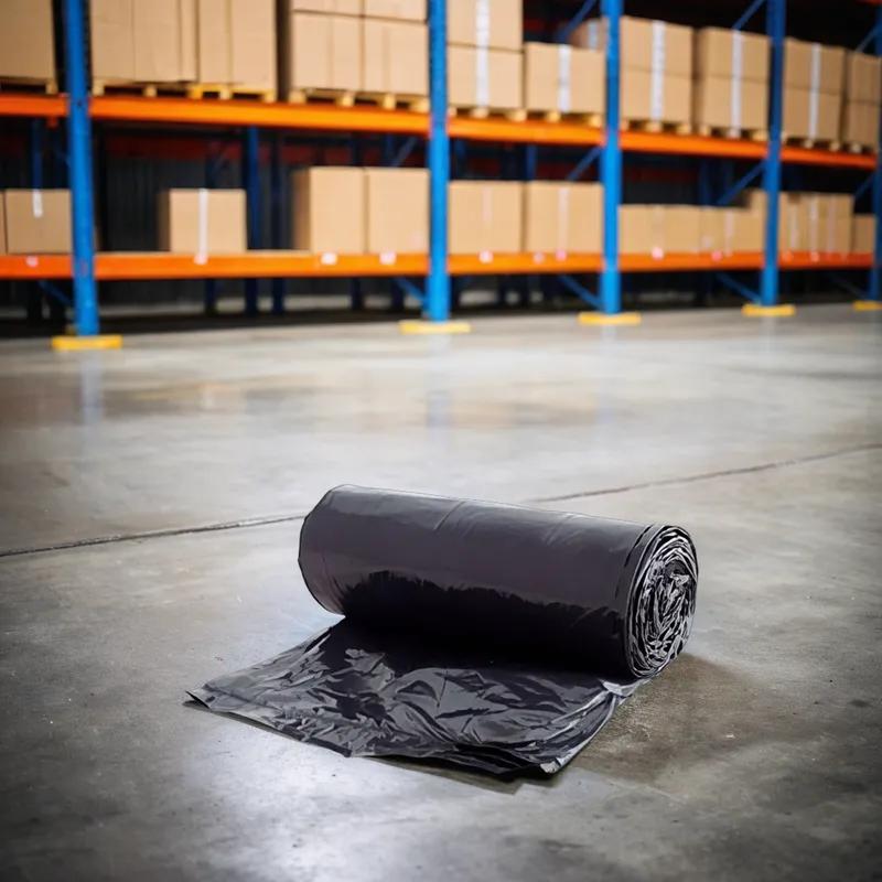 Liner 30X37 IN Black 16MIC 500/Case