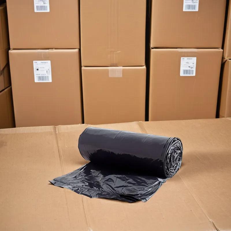 Can Liner 40X48 IN Black 12MIC 250/Case