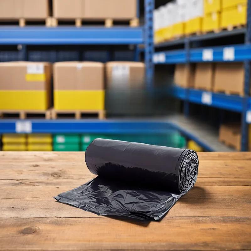 Can Liner 43X48 IN Black 16MIC 200/Case