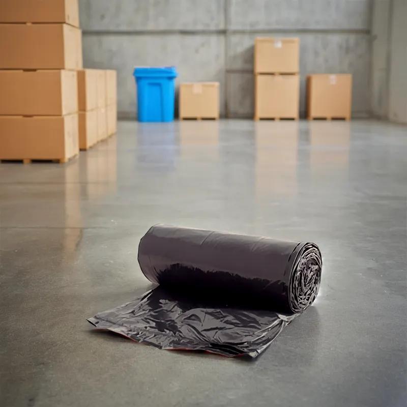 Can Liner 43X48 IN Black 22MIC 150/Case