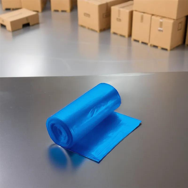 Can Liner 38X46 IN Blue HDPE 41MIC 150/Case