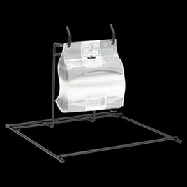 Cookie Bag Small (SM) Clear With Zipper Closure Hang Tab Header 500/Case