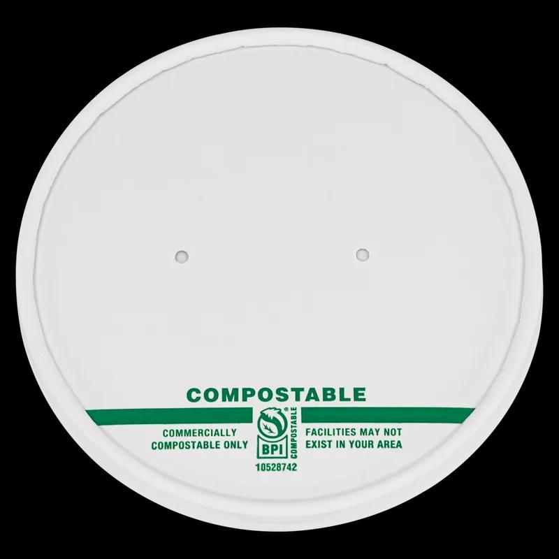 Planet+® Lid SBS Paperboard CPLA For 12-32 OZ Container 250/Case