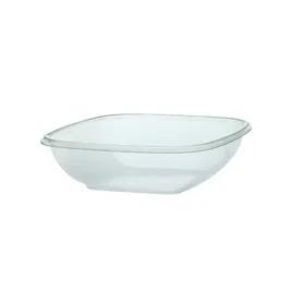 Victoria Bay Bowl Medium (MED) 48 OZ PET Clear Square 75 Count/Pack 4 Packs/Case 300 Count/Case