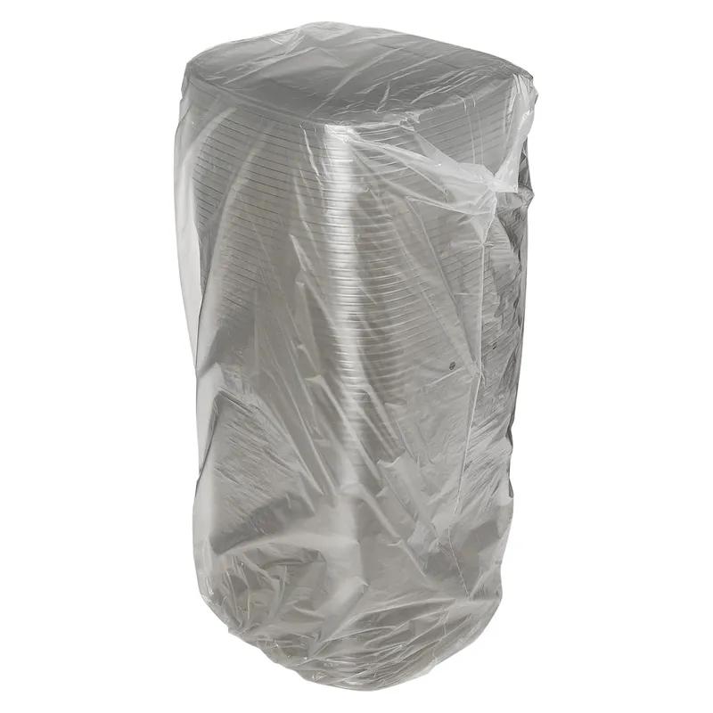 Victoria Bay Lid Flat PET Clear Square For 24-32-48 OZ Bowl 75 Count/Pack 4 Packs/Case 300 Count/Case