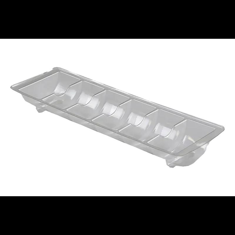 Macaron Tray 8.125X2.625X1.1875 IN 6 Compartment Clear 1.125X2.125X.875 IN Cavity 100/Case