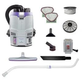 GoFit 3 Backpack Vacuum 8Ah With Xover Multi-Surface Telescoping Wand Tool Kit Lithium-Ion Battery HEPA Filter 1/Each